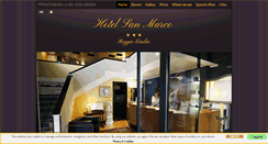 Desktop Screenshot of hotelsanmarco-re.it